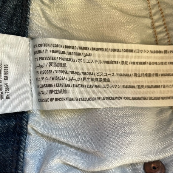 Abercrombie & Fitch Jean Shorts Size 25 - Picture 10 of 12